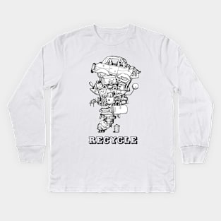 Recycle Kids Long Sleeve T-Shirt